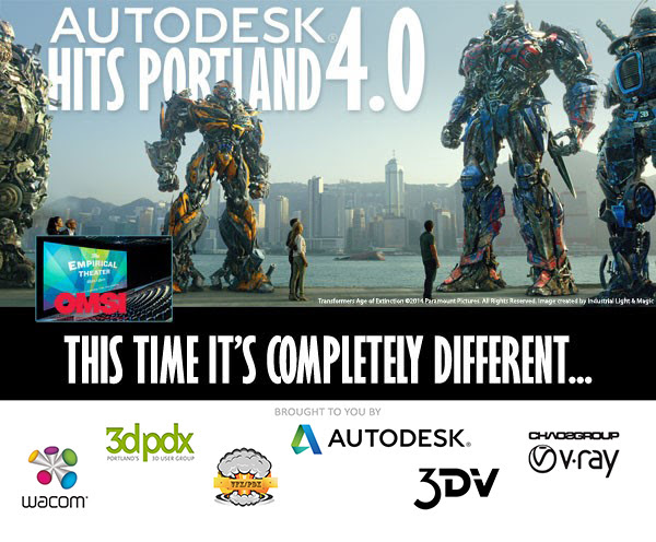 Autodesk Hits Portland 4.0 @ OMSI Empirical Theater | Portland | Oregon | United States